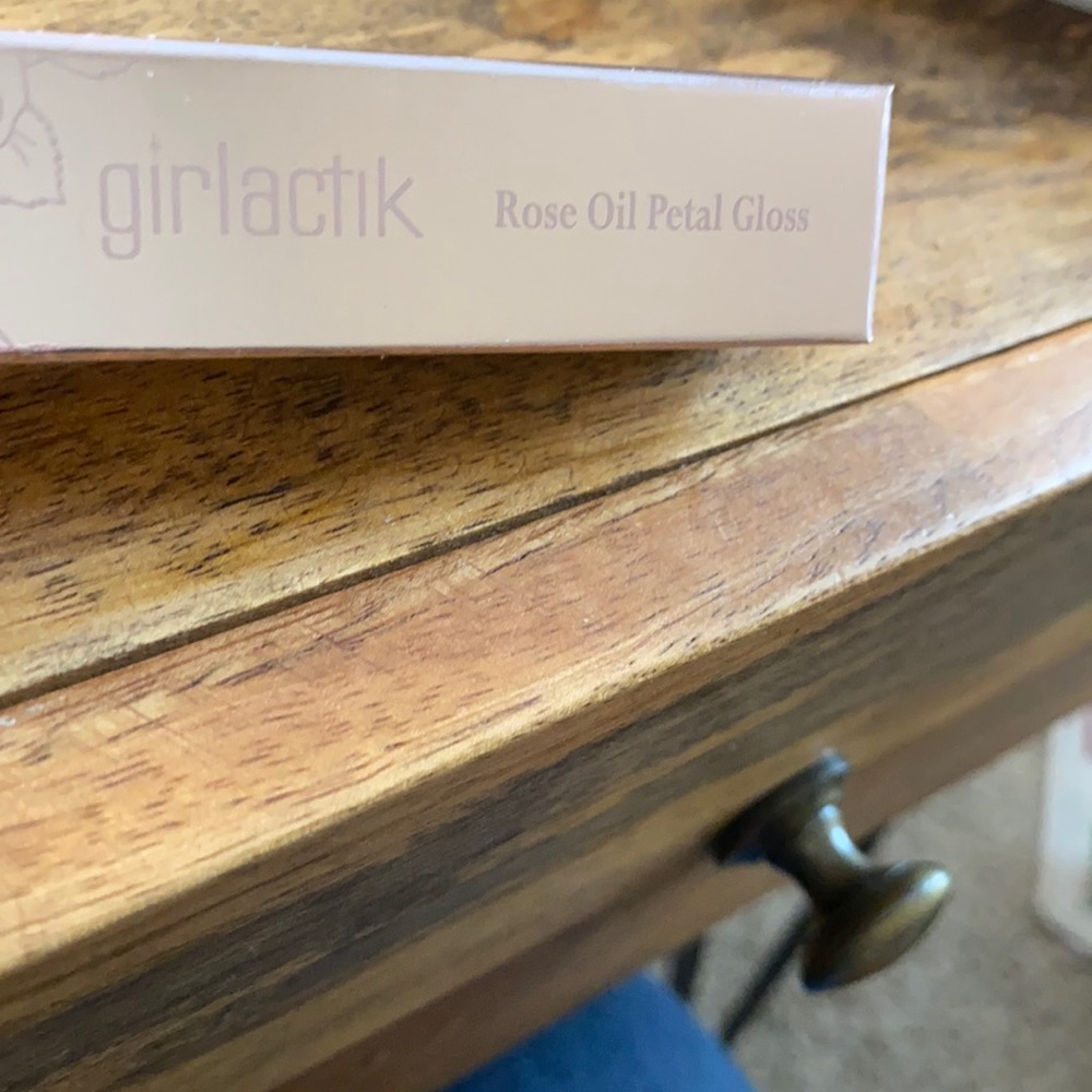 New , never opened , Girlactik Rose Oil Petal Gloss - Picture 2 of 8